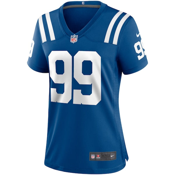 DeForest Buckner Indianapolis Colts Nike Women's Game Player Jersey - Royal/Blue - Image 3