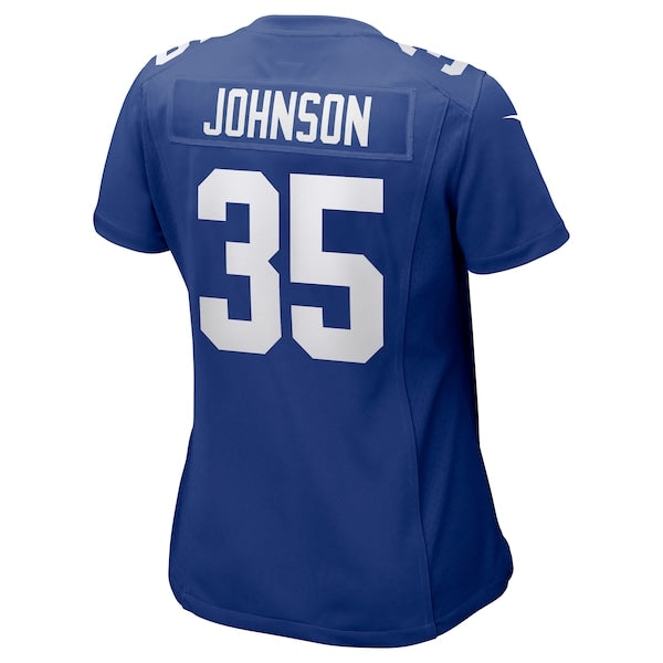 Leonard Johnson New York Giants Nike Women's Game Player Jersey - Royal - Image 3
