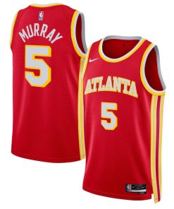 Dejounte Murray Atlanta Hawks Nike Unisex Swingman Jersey - Association Edition - Red
