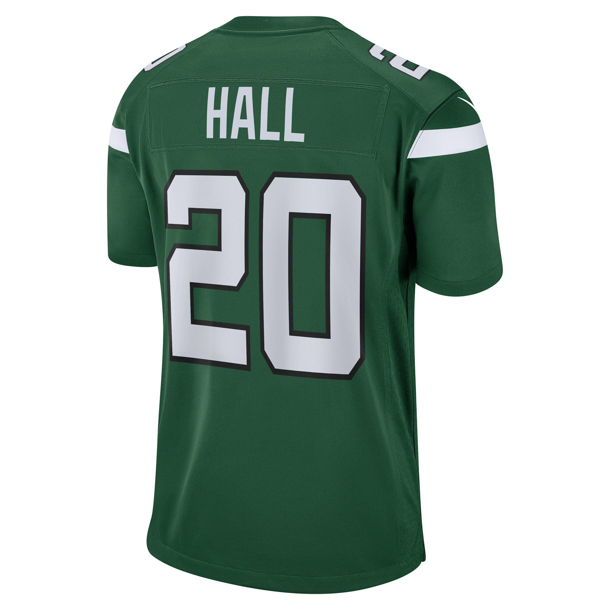 Breece Hall New York Jets Nike 2022 NFL Draft Pick Player Game Jersey - Gotham Green - Image 3