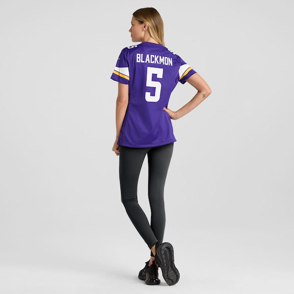 Mekhi Blackmon Minnesota Vikings Nike Women's Game Jersey - Purple - Image 5