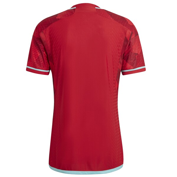 Colombia National Team adidas 2022/23 Away Authentic Jersey - Red - Image 3