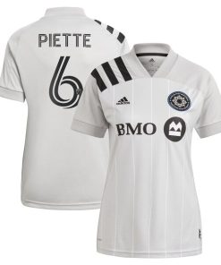 Samuel Piette CF Montr¨¦al adidas Women's 2021 Secondary Replica Jersey - Gray