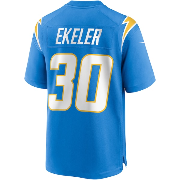 Austin Ekeler Los Angeles Chargers Nike Game Player Jersey - Powder Blue - Image 3
