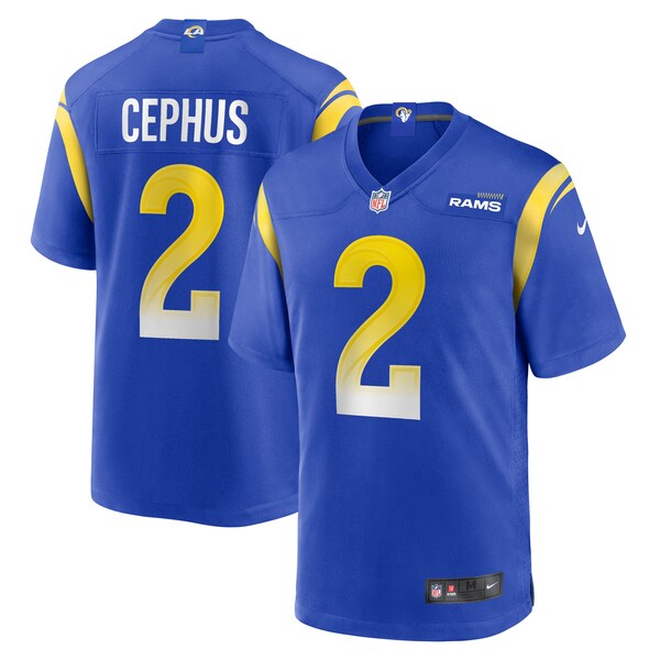Quintez Cephus Los Angeles Rams Nike Team Game Jersey - Royal
