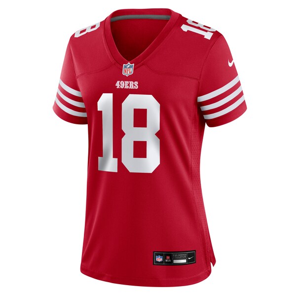 Chris Conley San Francisco 49ers Nike Women's Game Jersey - Scarlet - Image 3