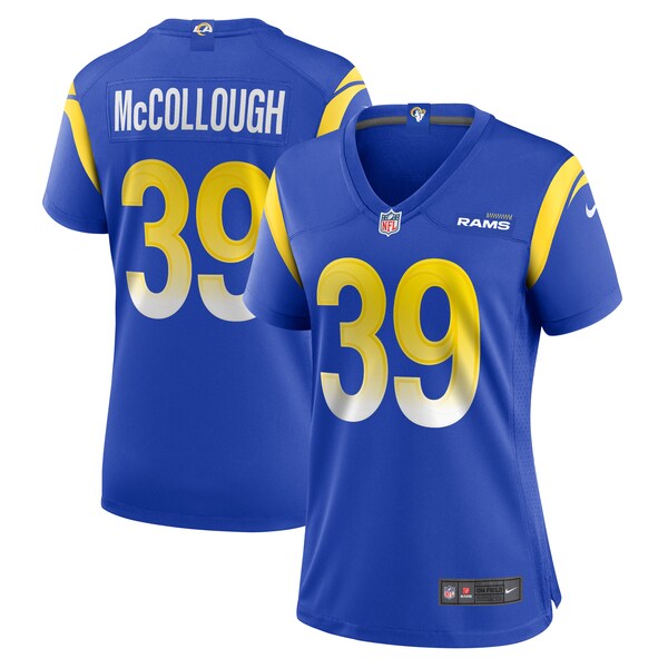Jaylen McCollough Los Angeles Rams Nike Women's Game Jersey - Royal