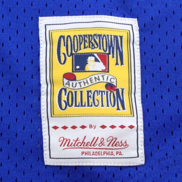 Nolan Ryan Texas Rangers 1989 Authentic Cooperstown Collection Mesh Batting Practice Jersey - Royal - Image 7