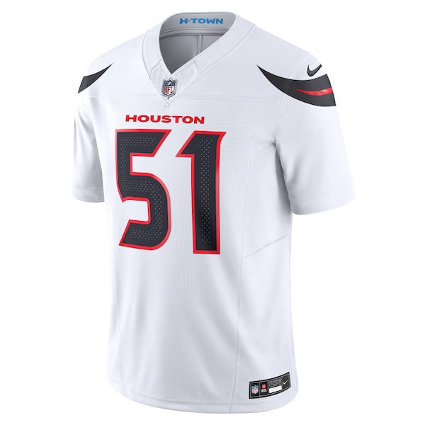 Will Anderson Jr. Houston Texans Nike Vapor F.U.S.E. Limited Jersey - White/Navy/Red - Image 3