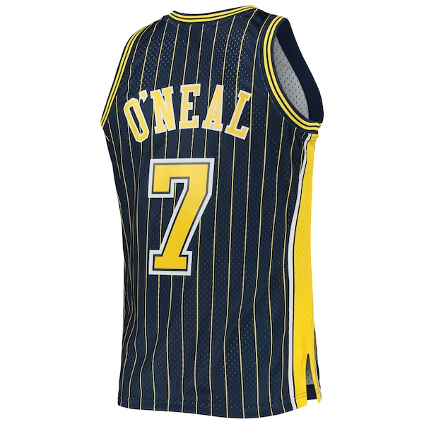 Jermaine O'Neal Indiana Pacers 2003/04 Hardwood Classics Swingman Jersey - Navy - Image 3