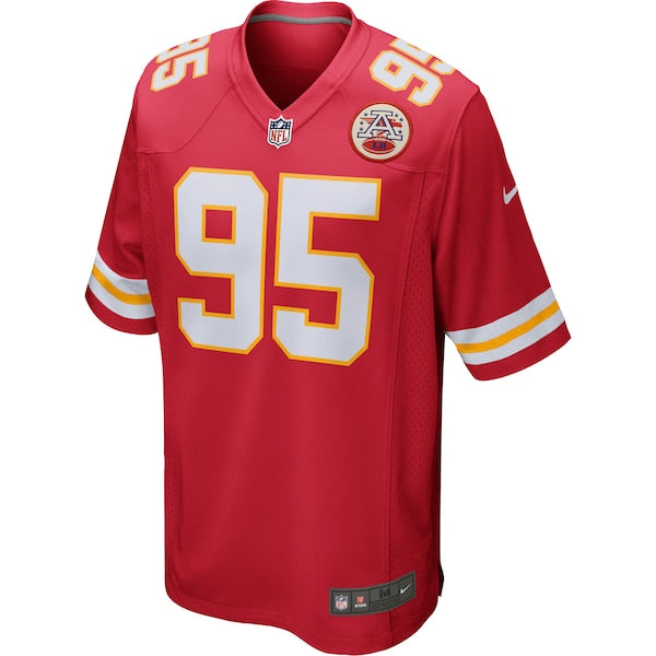 Chris Jones Kansas City Chiefs Nike Game Jersey - Red - Image 2