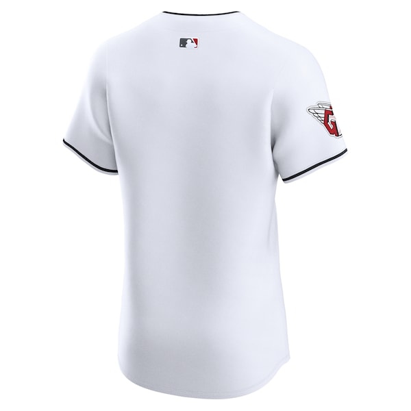 Cleveland Guardians Nike Home Elite Jersey - White - Image 3