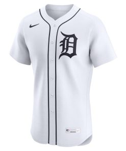 Alternative view of Detroit Tigers Nike  Home Elite Pick-A-Player Retired Roster Jersey - White
