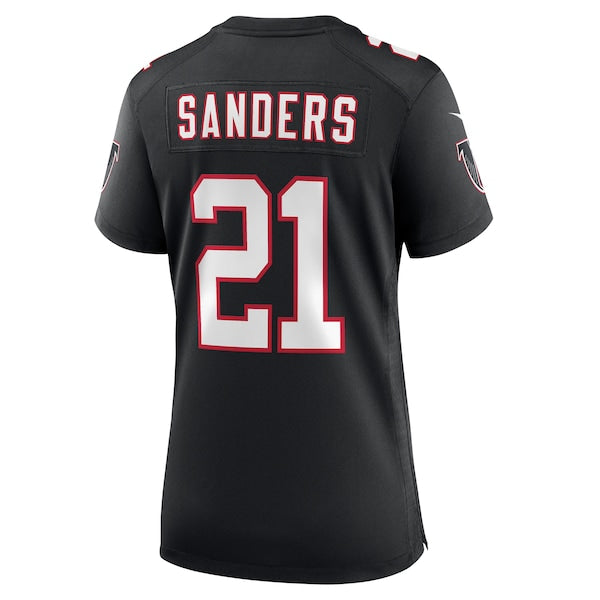 Deion Sanders Atlanta Falcons Nike Women's Alternate Retired Player Game Jersey - Black - Image 3