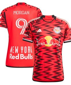 Lewis Morgan New York Red Bulls adidas 2024 Legacy Authentic Player Jersey - Red