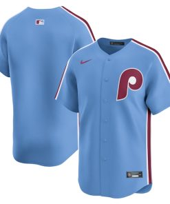 Philadelphia Phillies Nike  Alternate Limited Jersey?¨C Light Blue