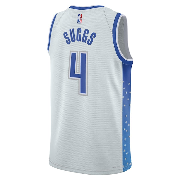 Jalen Suggs Orlando Magic Nike Unisex 2025/26 Swingman Jersey - Silver - City Edition - Image 3