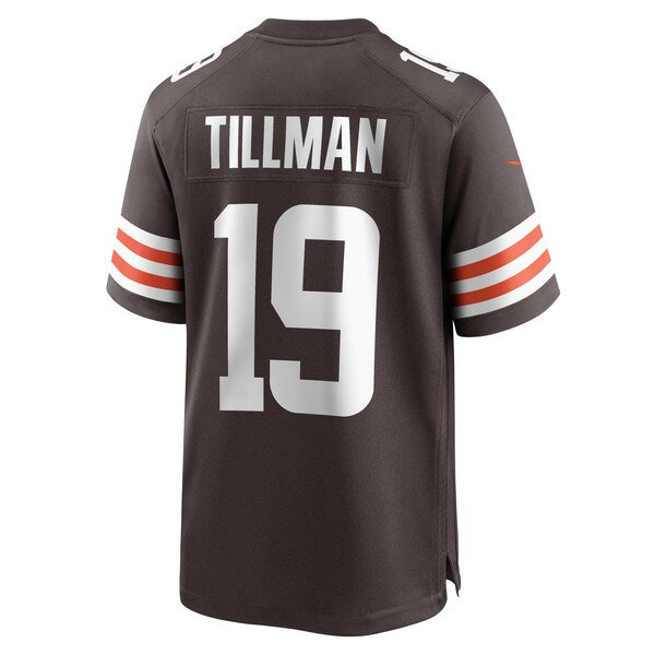 Cedric Tillman Cleveland Browns Nike 2023 NFL Draft Pick Game Jersey - Brown - Image 3
