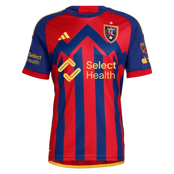 Emeka Eneli Real Salt Lake adidas 2024 Peak Utah Authentic Player Jersey - Red - Image 2
