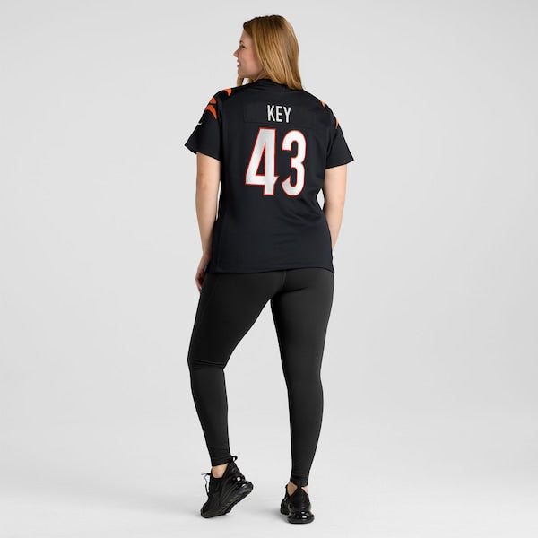 Jaylen Key Cincinnati Bengals Nike Women's Team Game Jersey - Black - Image 7