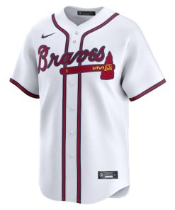 Alternative view of Atlanta Braves Nike Home Limited Jersey - White