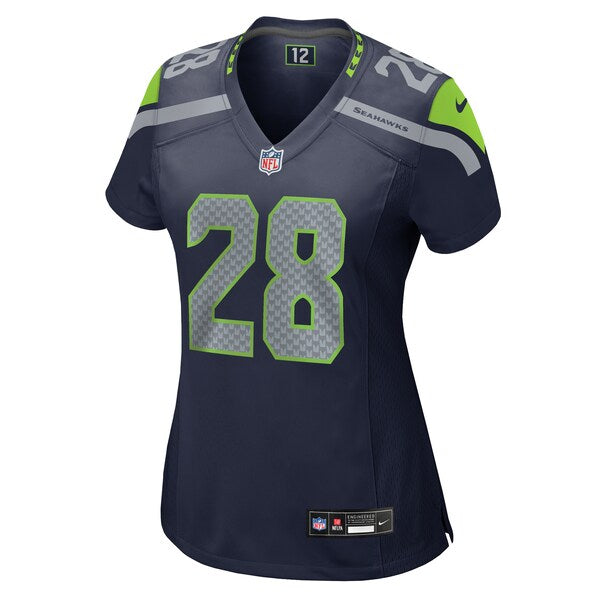 Nehemiah Pritchett Seattle Seahawks Nike Women's Game Jersey - College Navy - Image 6