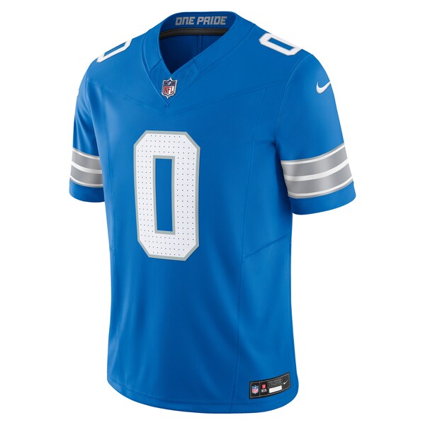 Jahmyr Gibbs Detroit Lions Nike Vapor F.U.S.E. Limited Jersey - Blue/Black/White - Image 3
