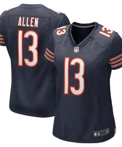Alternative view of Keenan Allen Chicago Bears Nike Women's Game Jersey -  Navy