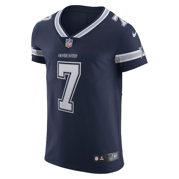Trevon Diggs Dallas Cowboys Nike Vapor Elite Jersey - Navy/White - Image 3