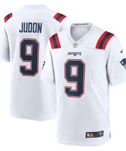 Alternative view of Matthew Judon New England Patriots Nike  Game Jersey - White/Red