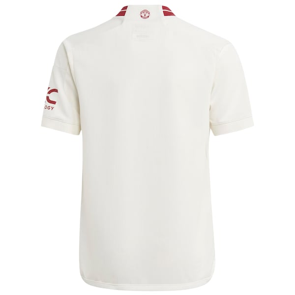 Manchester United adidas Youth 2023/24 Third Replica Jersey - White - Image 3