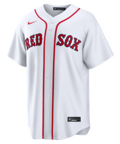 Alternative view of Ranger Su¨¢rez Boston Red Sox Nike Home Replica Jersey - White