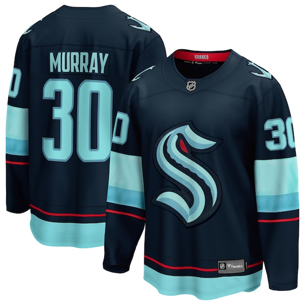 Matt Murray Seattle Kraken Home Breakaway Jersey - Deep Sea Blue