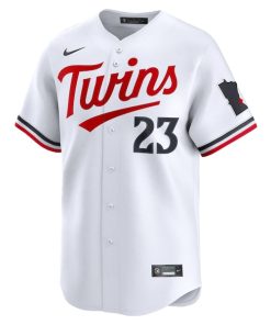 Alternative view of Royce Lewis Minnesota Twins Nike Home Limited Player Jersey - White