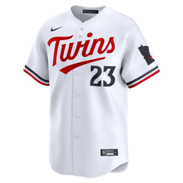 Royce Lewis Minnesota Twins Nike Home Limited Player Jersey - White - Image 2