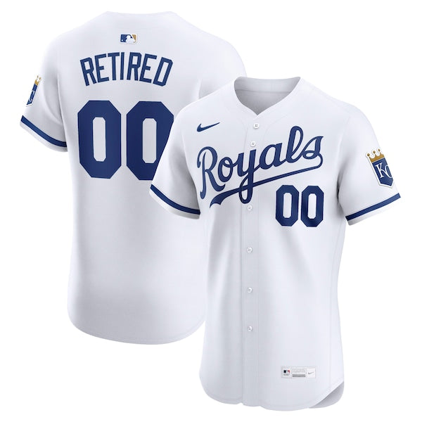 Kansas City Royals Nike Home Elite Pick-A-Player Retired Roster Jersey - White