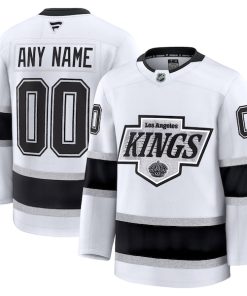 Los Angeles Kings  Away Premium Custom Jersey - White/Black