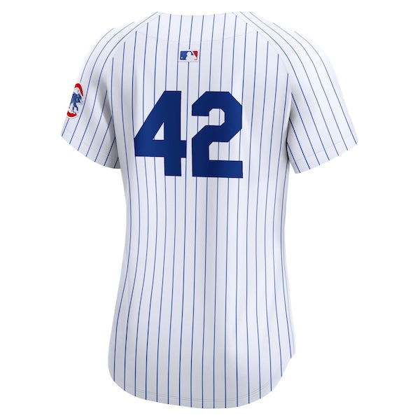 Chicago Cubs Nike Women's 2024 Jackie Robinson Day Home Limited Jersey?ยจC White - Image 3