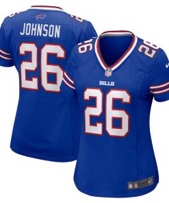 Ty Johnson Buffalo Bills Nike Women's Team Game Jersey -  Royal