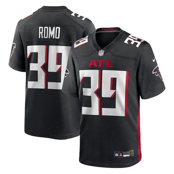 John Parker Romo Atlanta Falcons Nike Team Game Jersey - Black