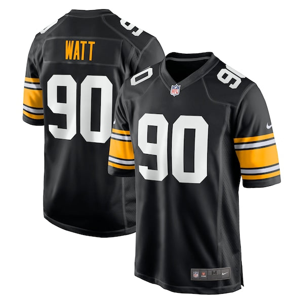 T.J. Watt Pittsburgh Steelers Nike Alternate Game Jersey - Black