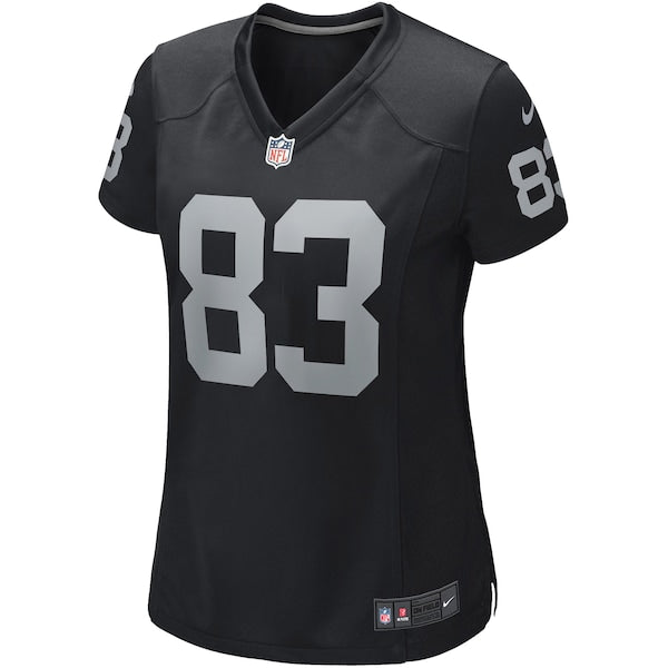 Darren Waller Las Vegas Raiders Nike Women's Player Jersey - Black/White - Image 3