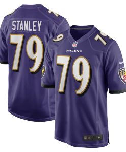 Ronnie Stanley Baltimore Ravens Nike Game Jersey - Purple