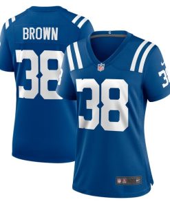 Tony Brown Indianapolis Colts Nike Women's Player Game Jersey - Royal