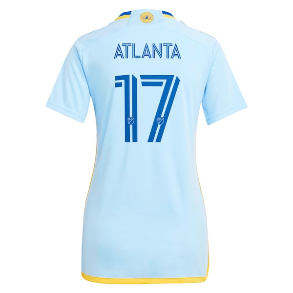 #17 Atlanta United FC adidas Women's 2024 The Resurgens Kit Replica Player Jersey - Light Blue - Image 3