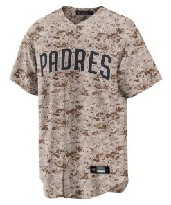Alternative view of Dylan Cease San Diego Padres Nike Alternate Replica Jersey - Camo