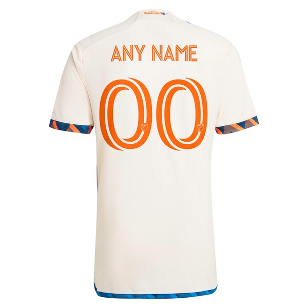 FC Cincinnati adidas 2024 The Canvas Kit Replica Custom Jersey - White - Image 3