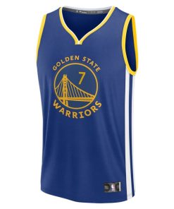 Alternative view of Buddy Hield Golden State Warriors  Youth Fast Break Replica Player Jersey - Icon Edition - Royal