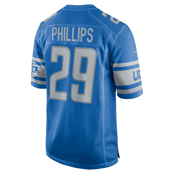 Darius Phillips Detroit Lions Nike Game Jersey - Blue - Image 3