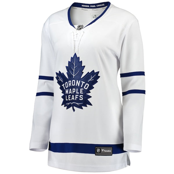 Toronto Maple Leafs Women's Away Breakaway Jersey - White/Blue - Image 5